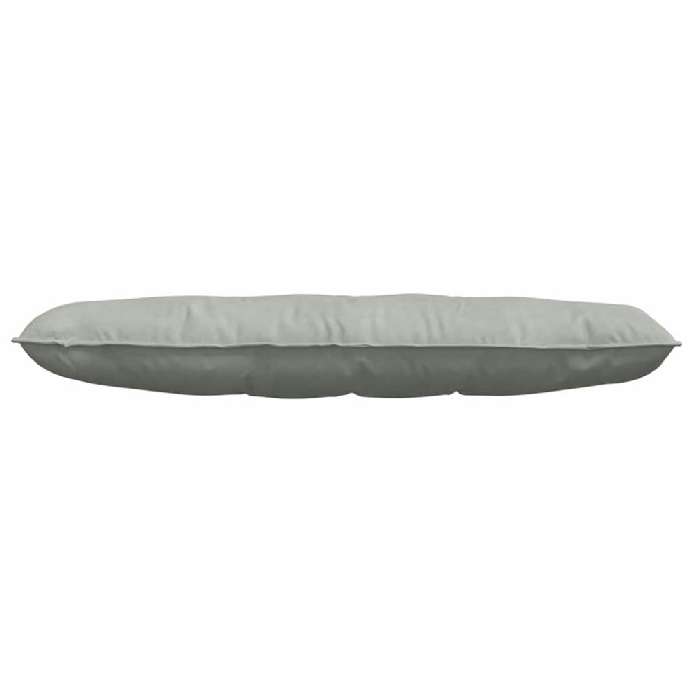 Produktbild för Ryggkudde Ljusgrå 140 x 50 cm Kordread tyg