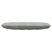 Produktbild för Ryggkudde Ljusgrå 140 x 50 cm Kordread tyg