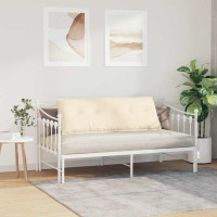 Produktbild för Ryggkudde Kräm 140 x 50 cm Kordread tyg
