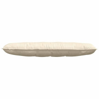 Produktbild för Ryggkudde Kräm 140 x 50 cm Kordread tyg