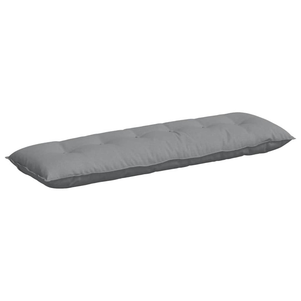 Produktbild för Ryggkudde Ljusgrå 160 x 19 x 50 cm tyg