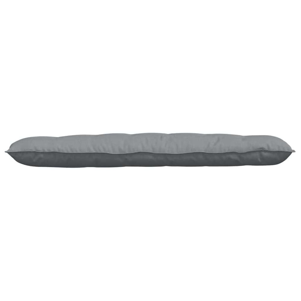 Produktbild för Ryggkudde Ljusgrå 160 x 19 x 50 cm tyg