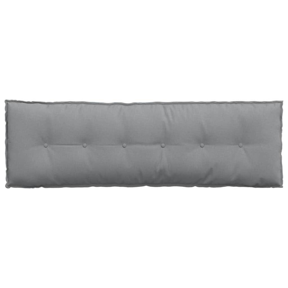 Produktbild för Ryggkudde Ljusgrå 160 x 19 x 50 cm tyg