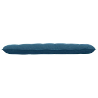 Produktbild för Ryggkudde Blå 160 x 50 cm Kordread tyg