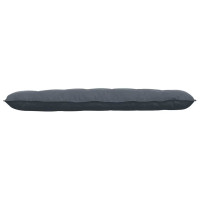 Produktbild för Ryggkudde Mörkgrå 160 x 50 cm Kordread tyg