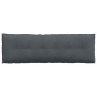 Produktbild för Ryggkudde Mörkgrå 160 x 50 cm Kordread tyg