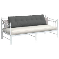 Produktbild för Ryggkudde Mörkgrå 180 x 19 x 50 cm tyg