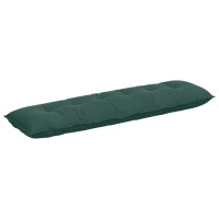 Produktbild för Ryggkudde Mörkgrön 180 x 50 cm Kordread tyg