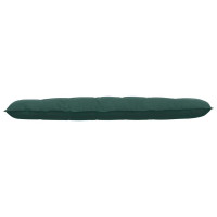 Produktbild för Ryggkudde Mörkgrön 180 x 50 cm Kordread tyg