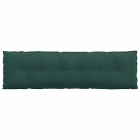 Produktbild för Ryggkudde Mörkgrön 180 x 50 cm Kordread tyg