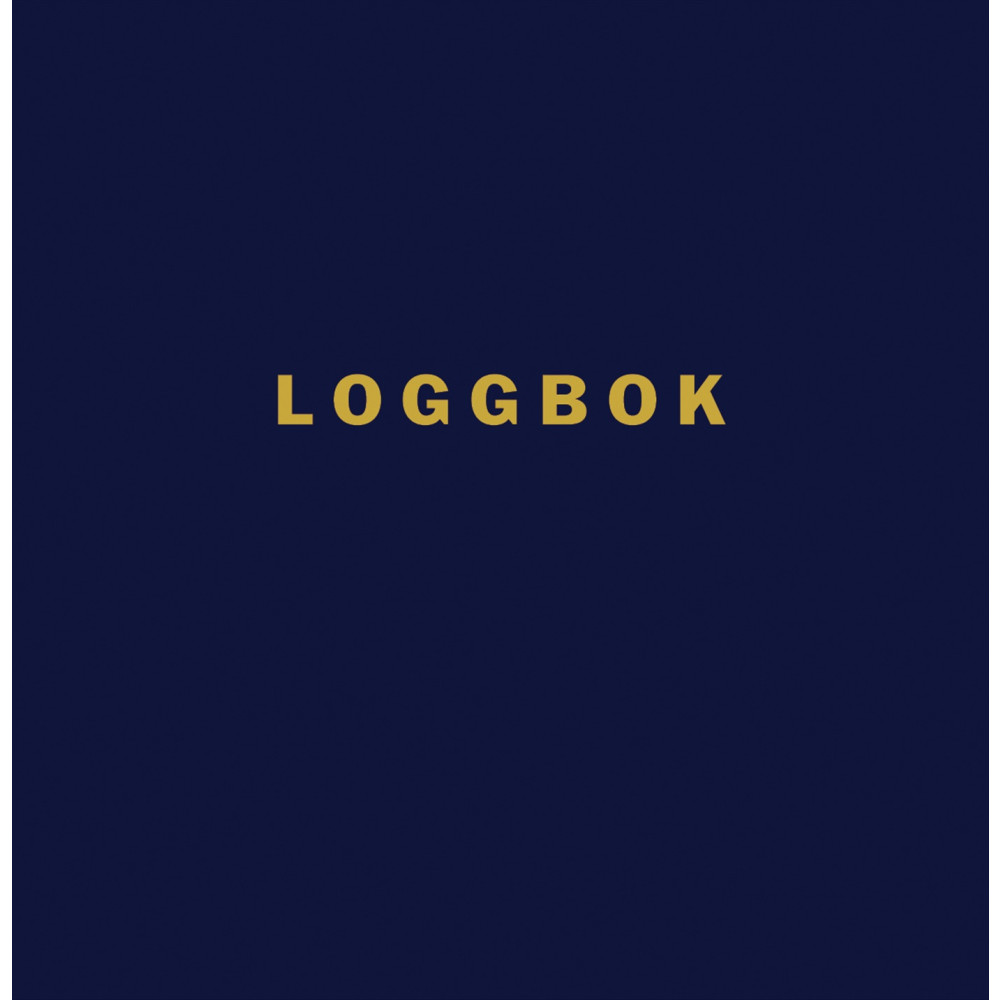 Produktbild för Loggbok (inbunden)