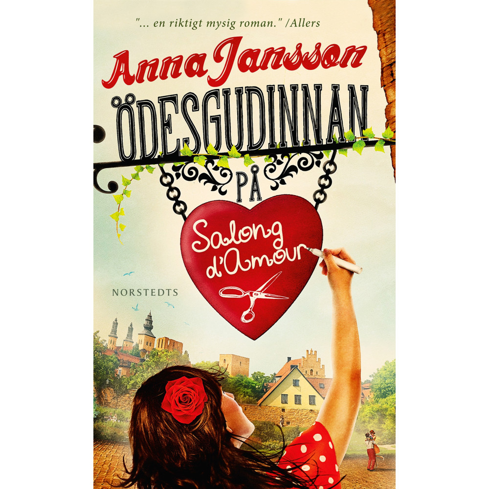 Produktbild för Ödesgudinnan på Salong d'Amour (pocket)