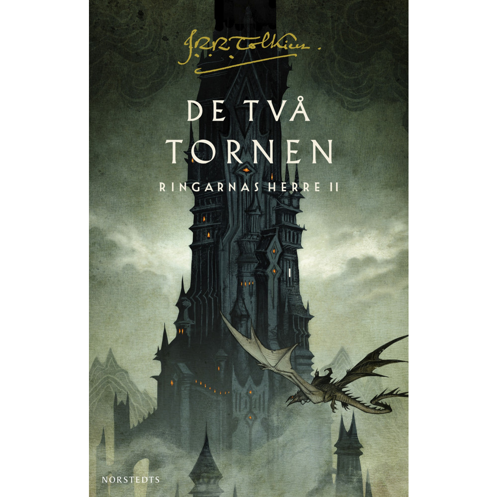 Produktbild för De två tornen (bok, danskt band)