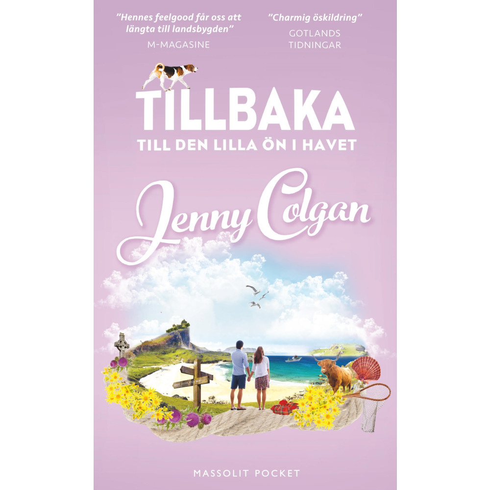 Produktbild för Tillbaka till den lilla ön i havet (pocket)