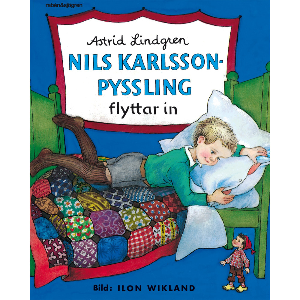 Produktbild för Nils Karlsson-Pyssling flyttar in (bok, kartonnage)