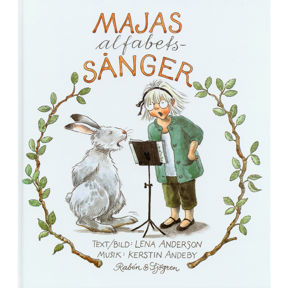 Produktbild för Majas alfabetssånger (bok, kartonnage)