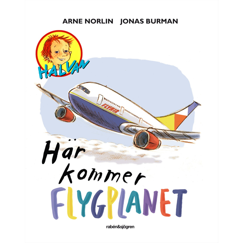 Produktbild för Här kommer flygplanet (bok, kartonnage)