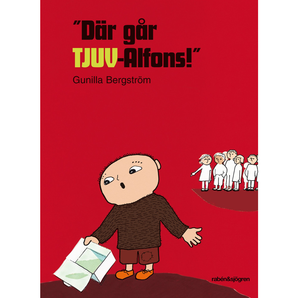 Produktbild för "Där går TJUV-Alfons!" (bok, kartonnage)