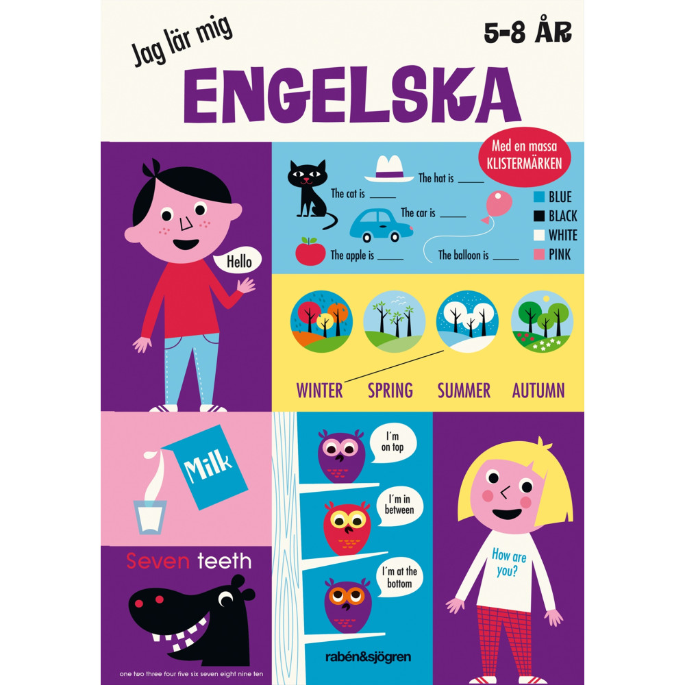 Produktbild för Jag lär mig engelska