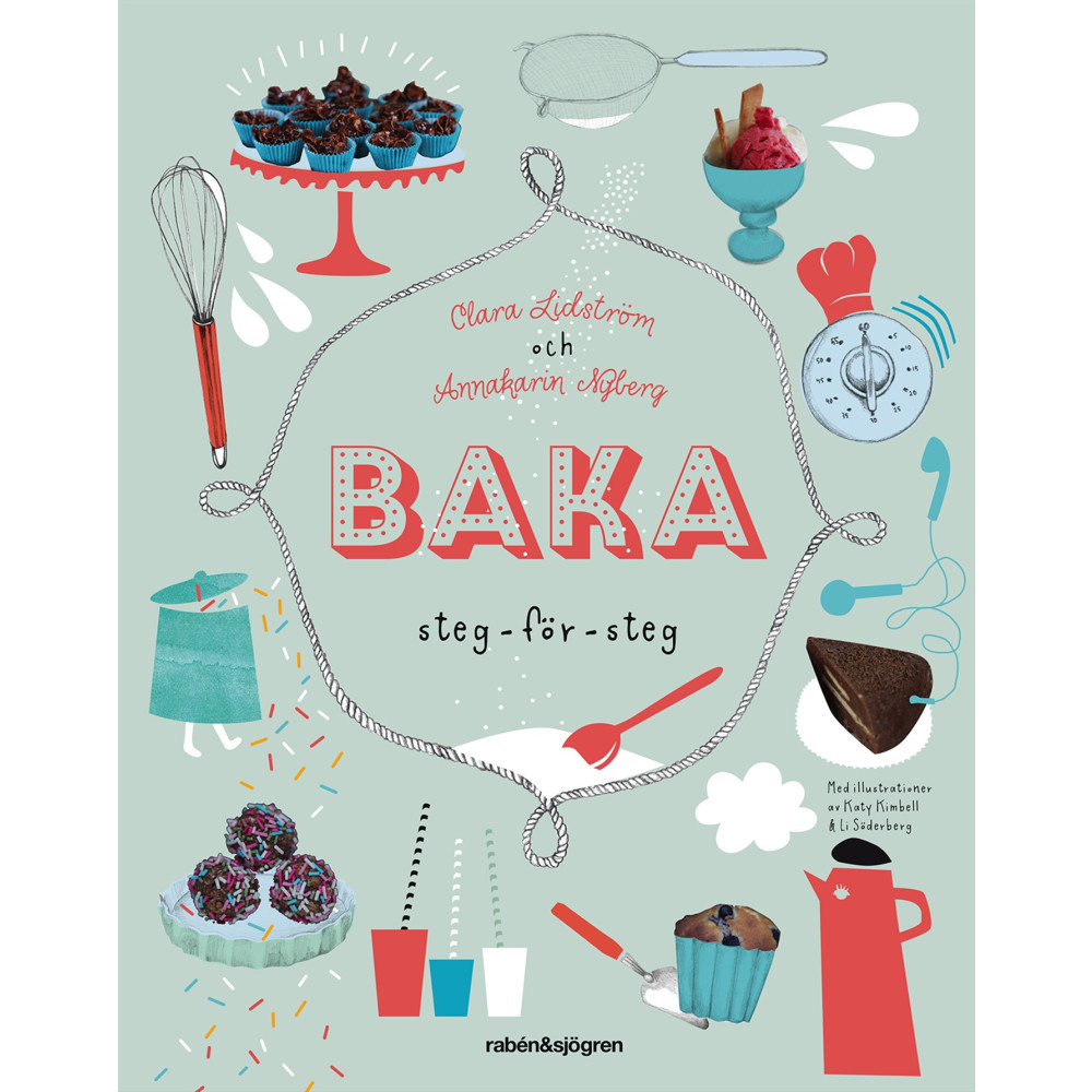 Produktbild för Baka : steg för steg (inbunden)