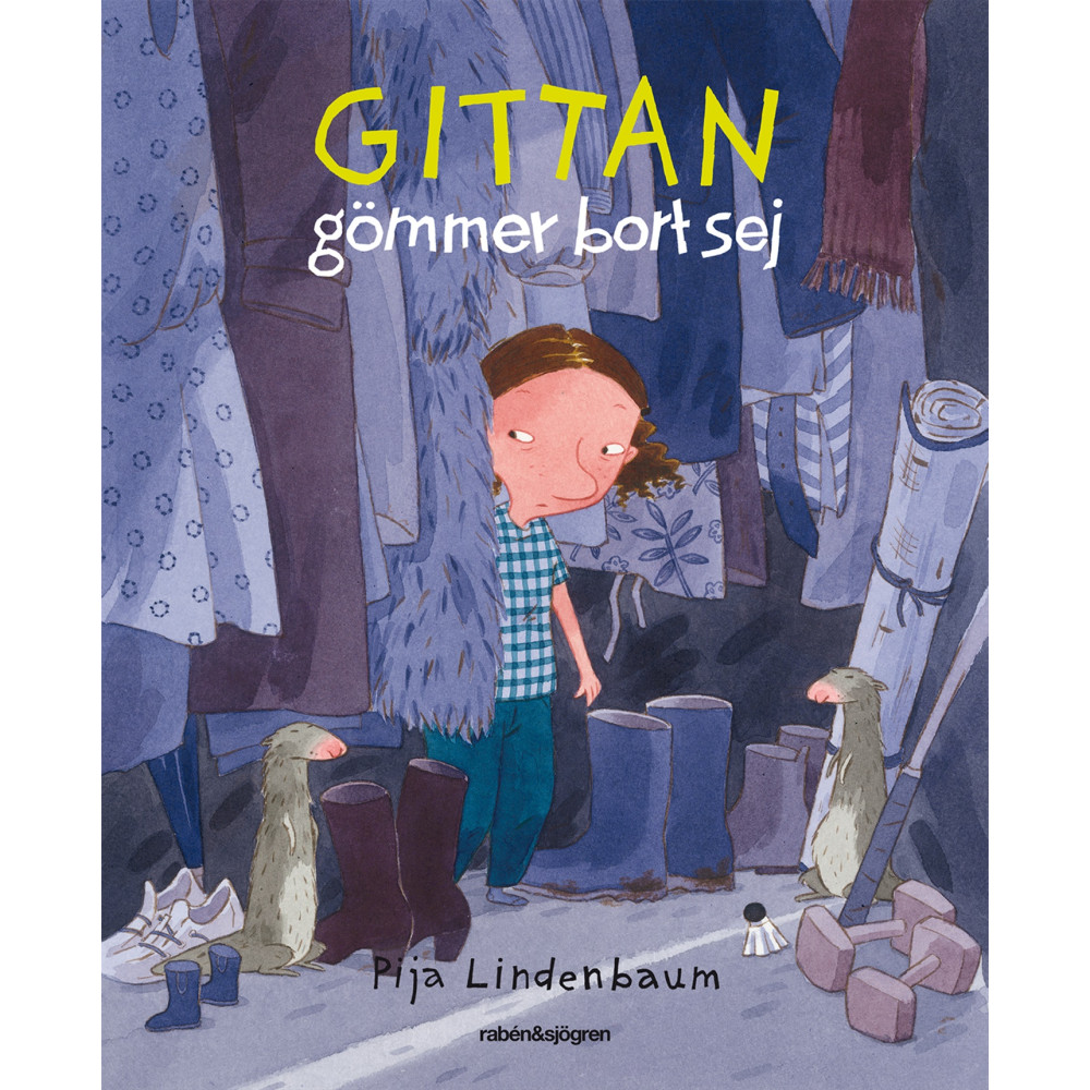 Produktbild för Gittan gömmer bort sej (bok, kartonnage)