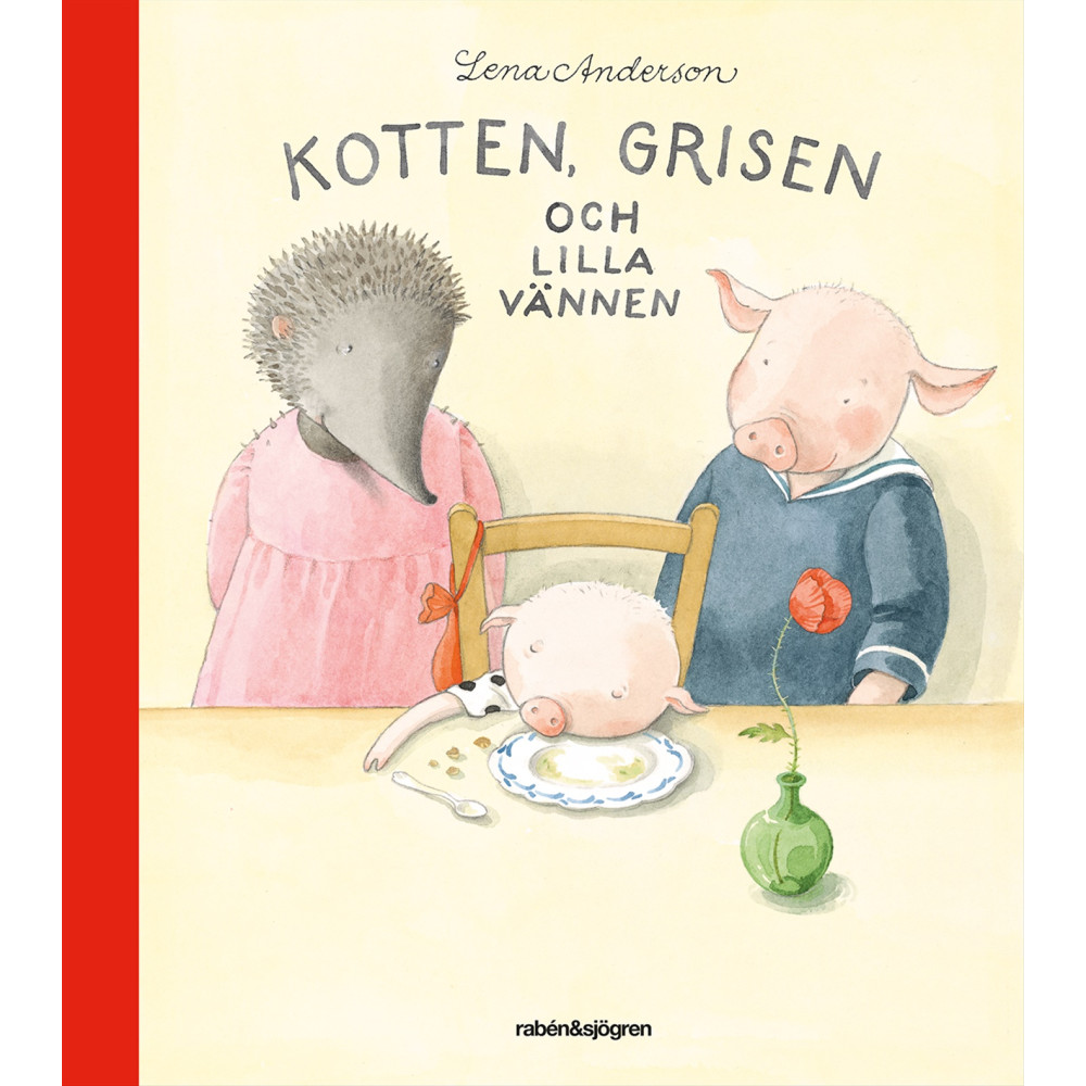 Produktbild för Kotten, grisen och lilla vännen (bok, halvklotband)