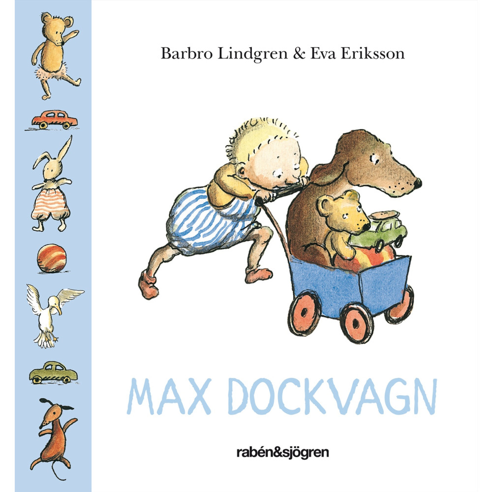 Produktbild för Max dockvagn (bok, board book)