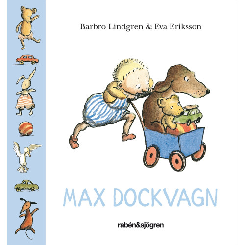 Barbro Lindgren Max dockvagn (bok, board book)