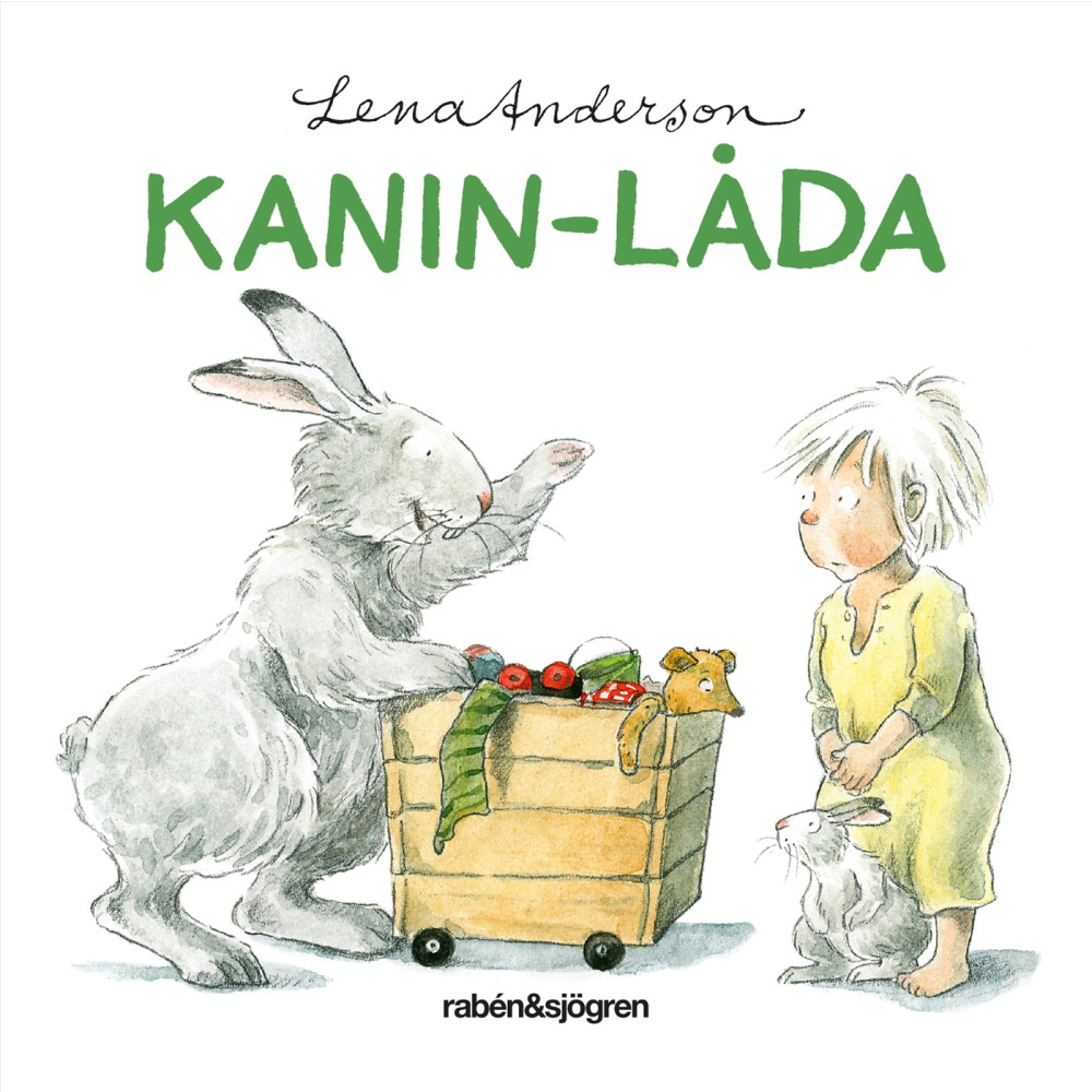Produktbild för Kanin-låda (bok, board book)