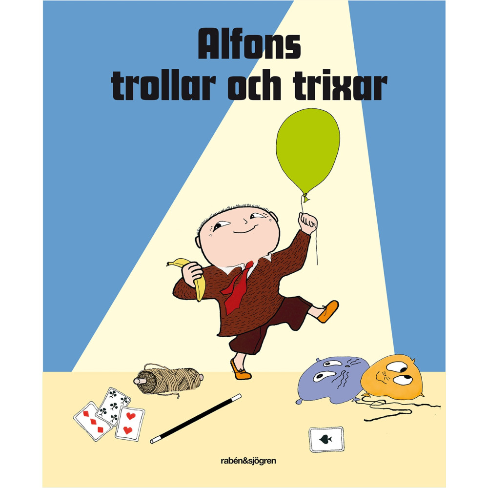 Produktbild för Alfons trollar och trixar (inbunden)