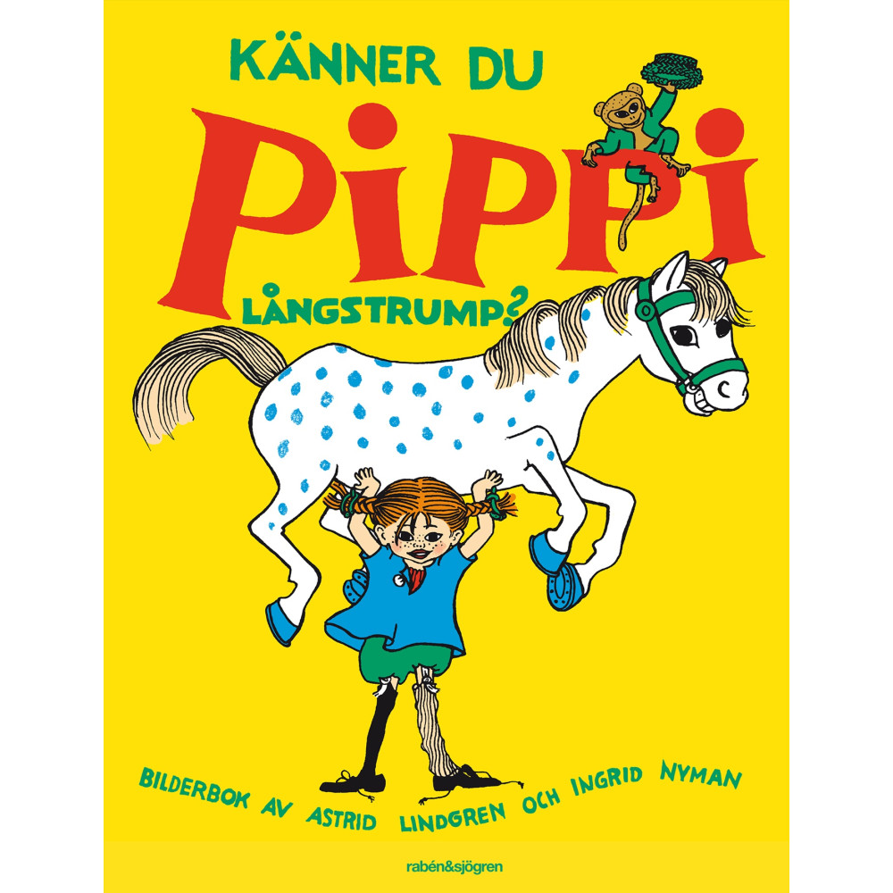 Produktbild för Känner du Pippi Långstrump? (inbunden)