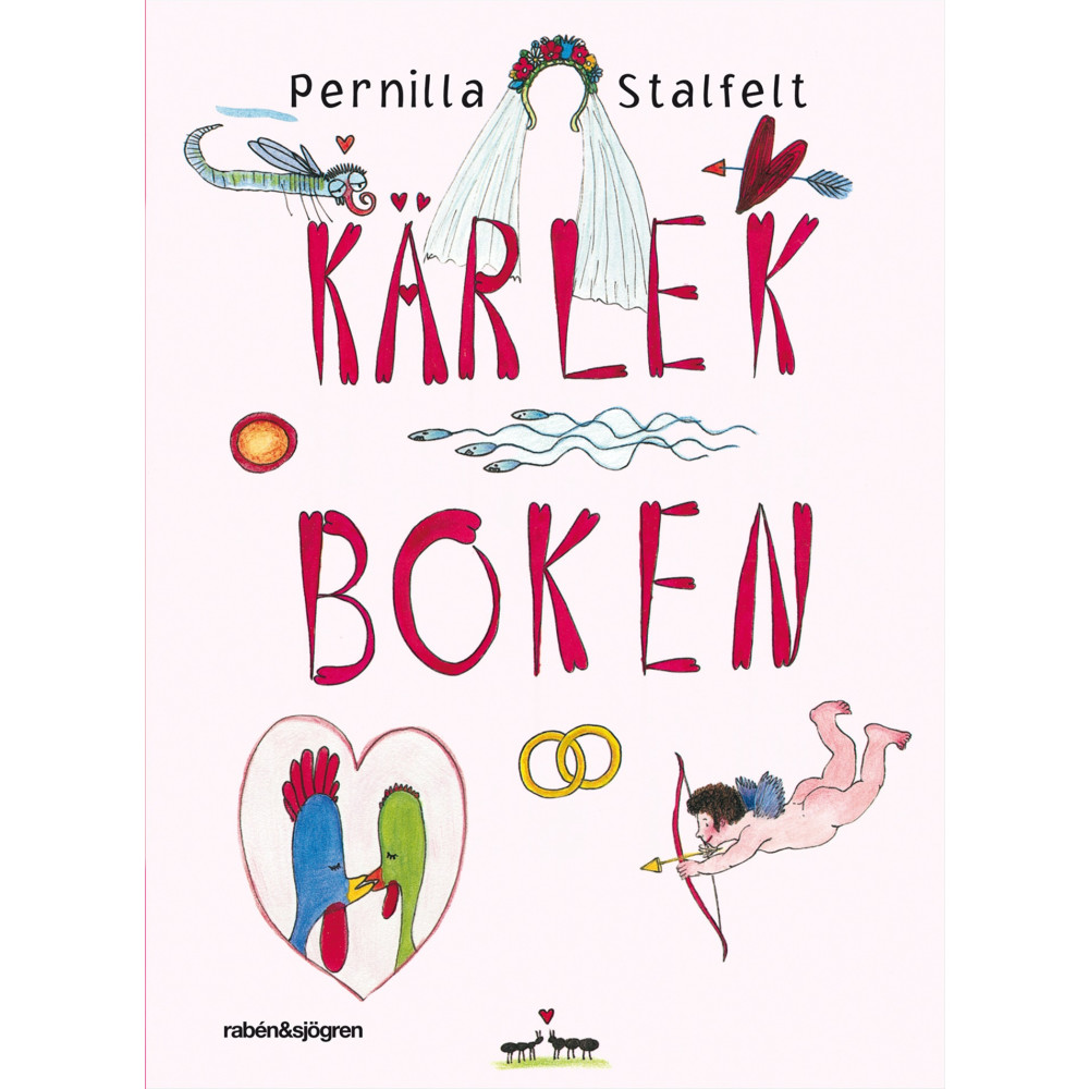 Produktbild för Kärlekboken (bok, kartonnage)