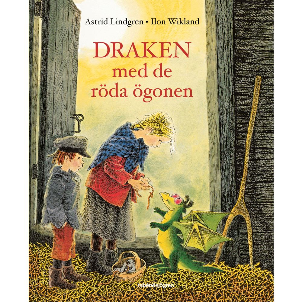 Produktbild för Draken med de röda ögonen (inbunden)