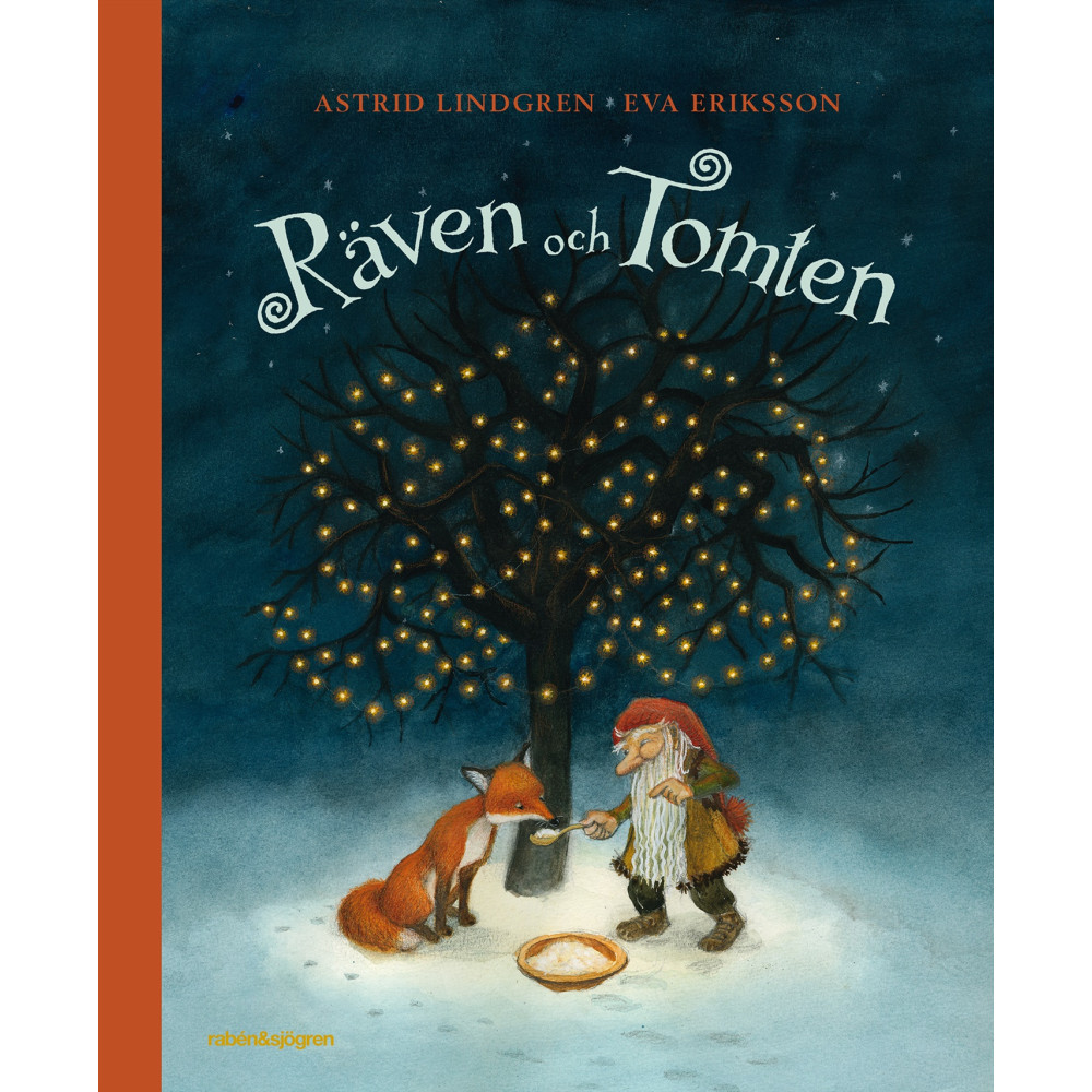 Produktbild för Räven och tomten (bok, halvklotband)