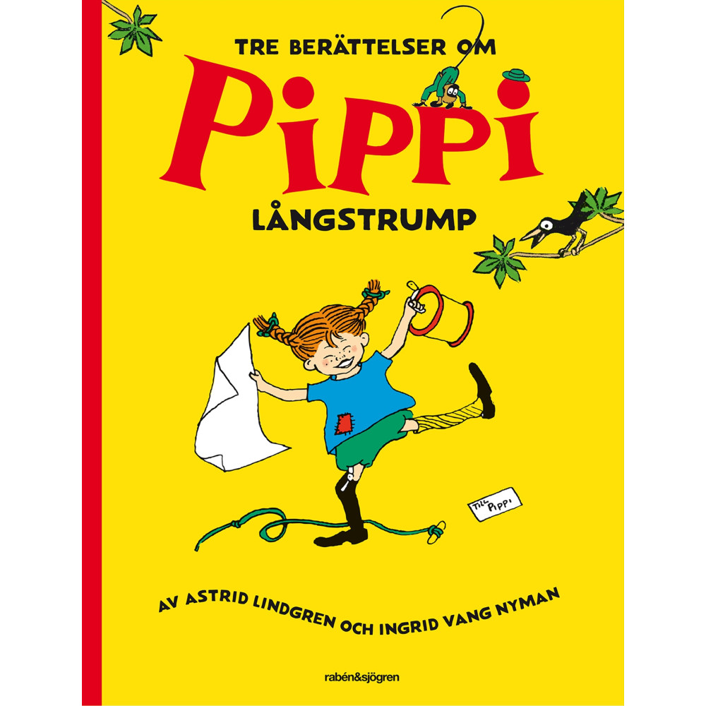 Produktbild för Tre berättelser om Pippi Långstrump (inbunden)