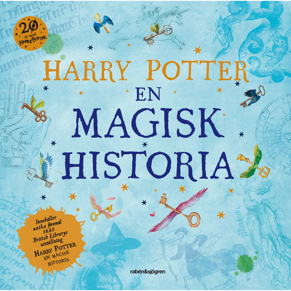 Produktbild för Harry Potter : en magisk historia (bok, danskt band)