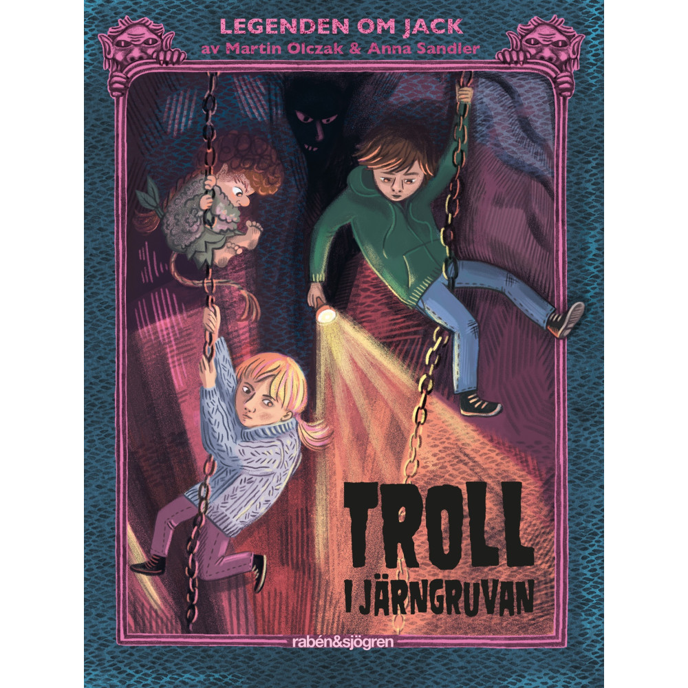 Produktbild för Troll i järngruvan (inbunden)