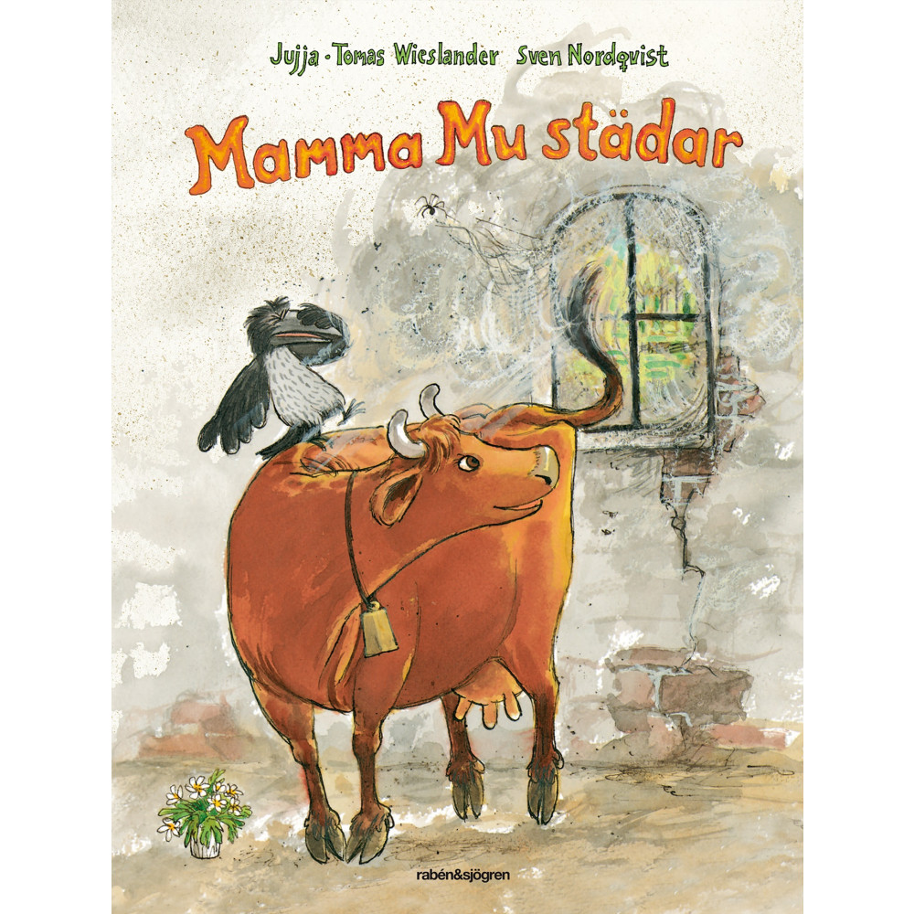 Produktbild för Mamma Mu städar (inbunden)