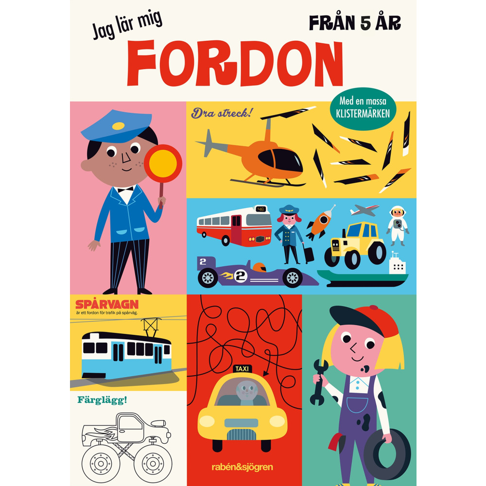 Produktbild för Jag lär mig fordon