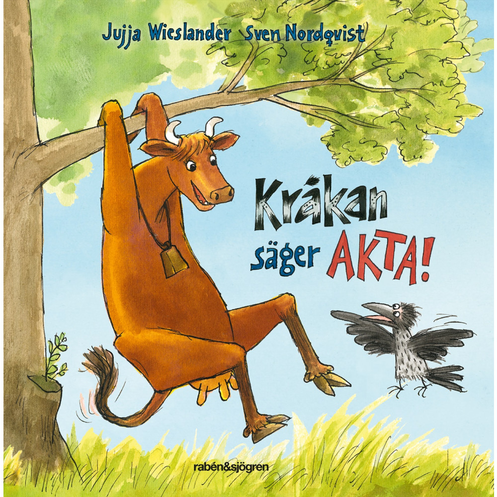 Produktbild för Kråkan säger AKTA! (bok, board book)