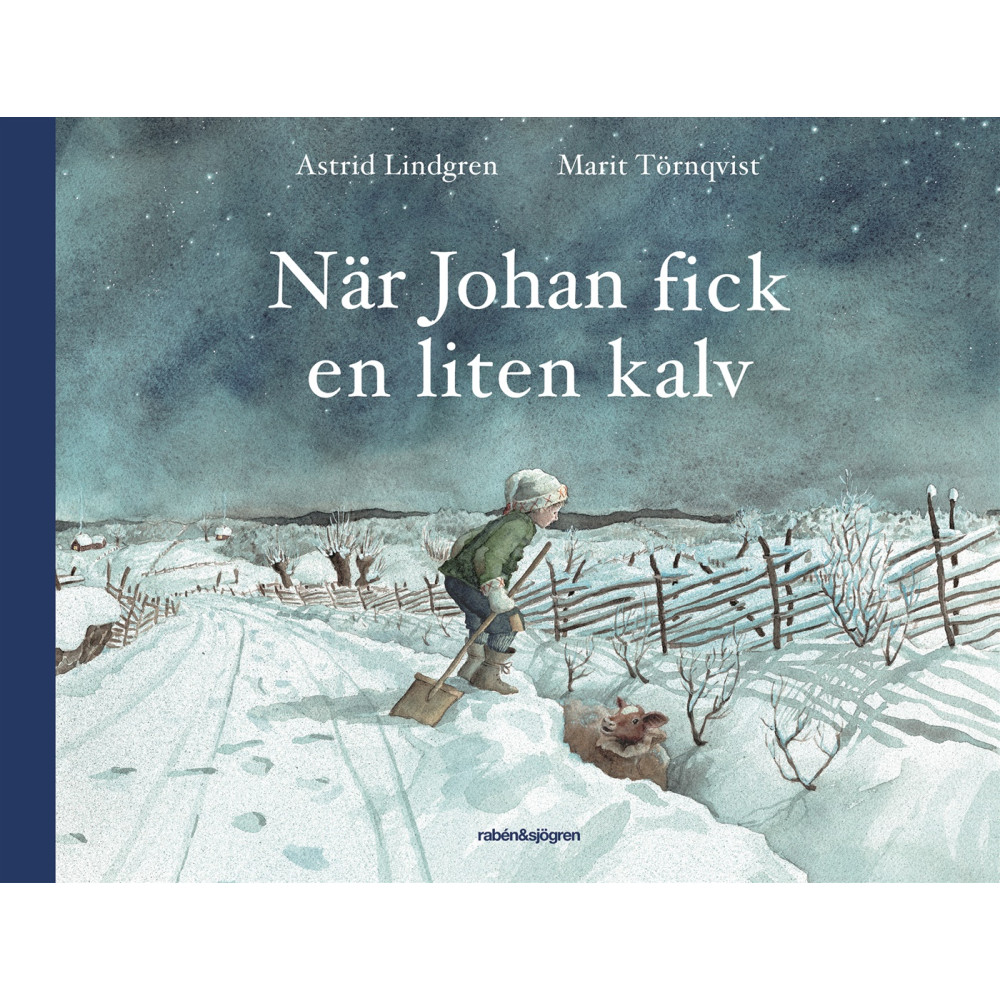 Produktbild för När Johan fick en liten kalv (bok, halvklotband)