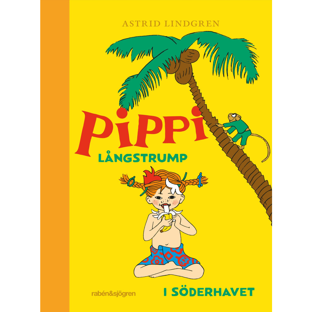 Produktbild för Pippi Långstrump i Söderhavet (inbunden)