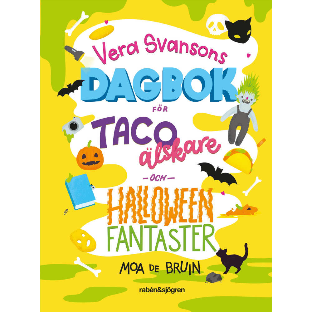 Produktbild för Vera Svansons dagbok för tacoälskare och halloweenfantaster (bok, kartonnage)