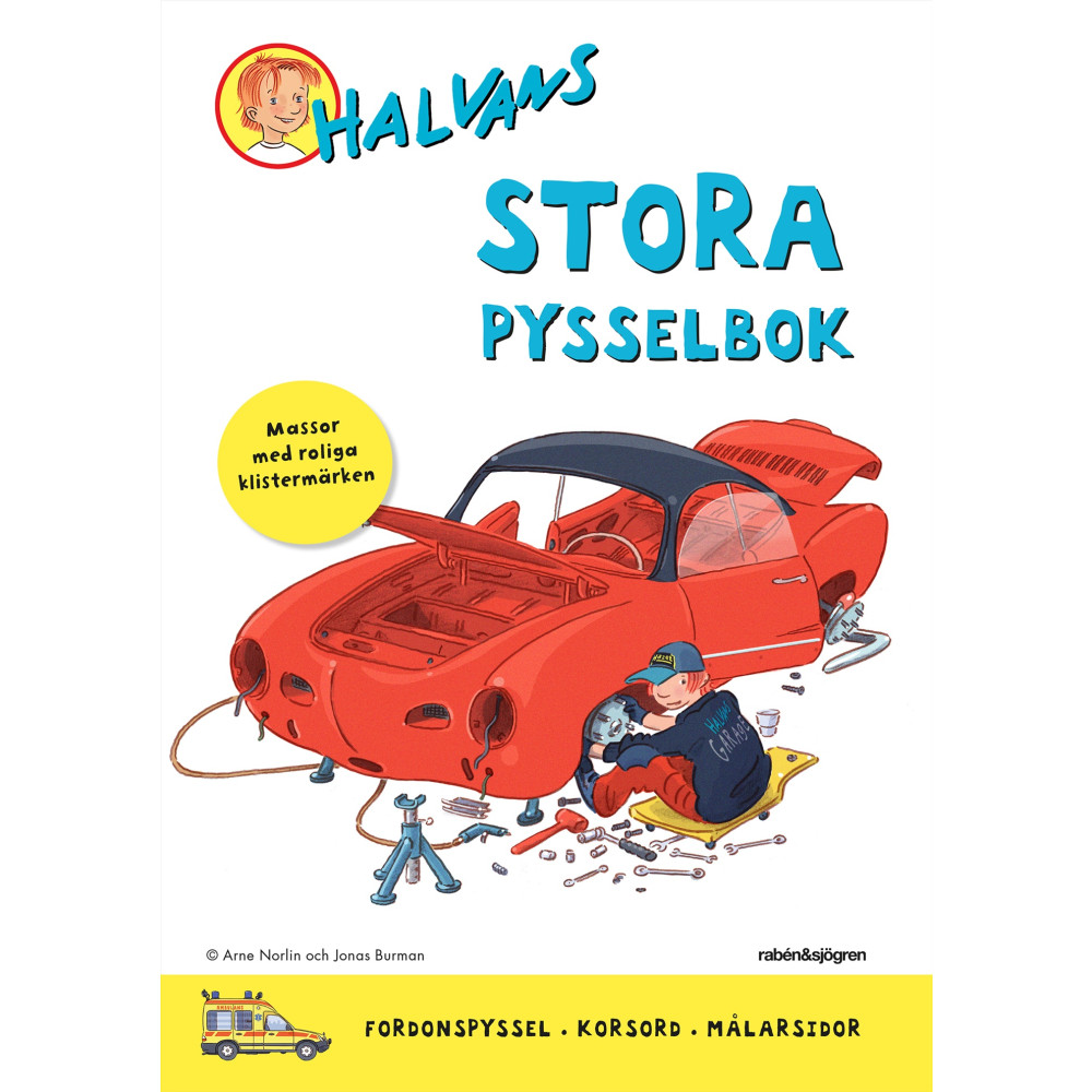 Produktbild för Halvans stora pysselbok