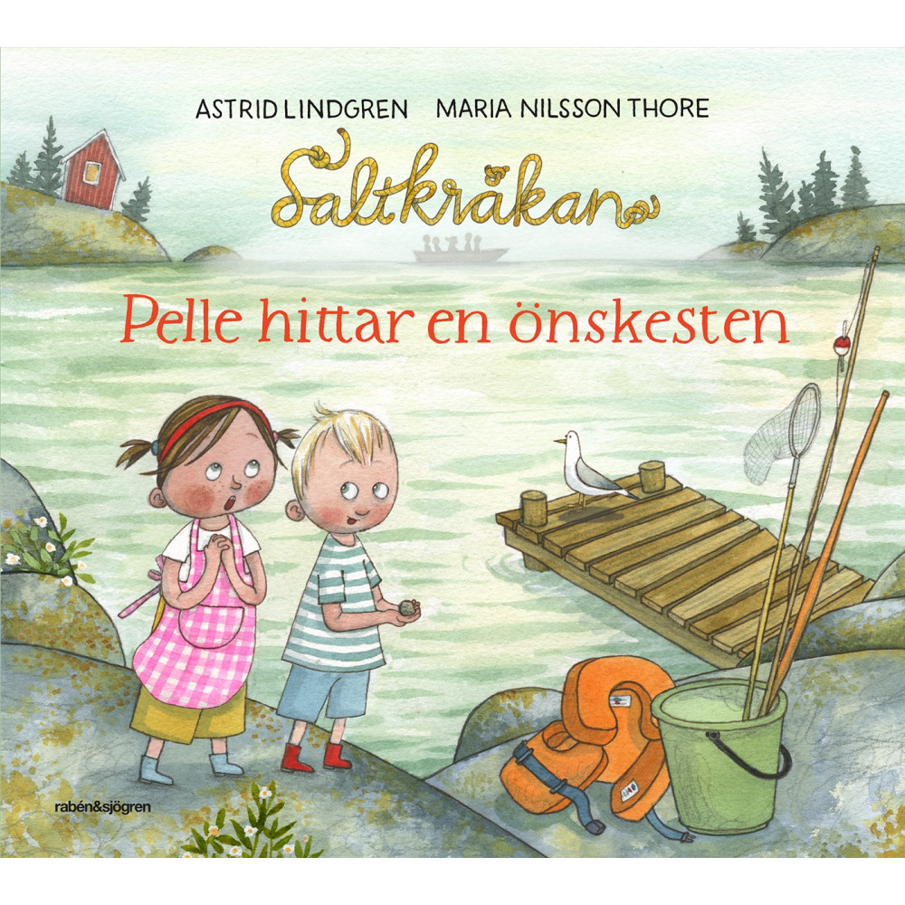 Produktbild för Pelle hittar en önskesten (inbunden)
