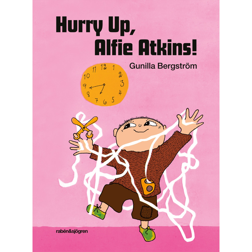 Produktbild för Hurry Up, Alfie Atkins! (inbunden, eng)