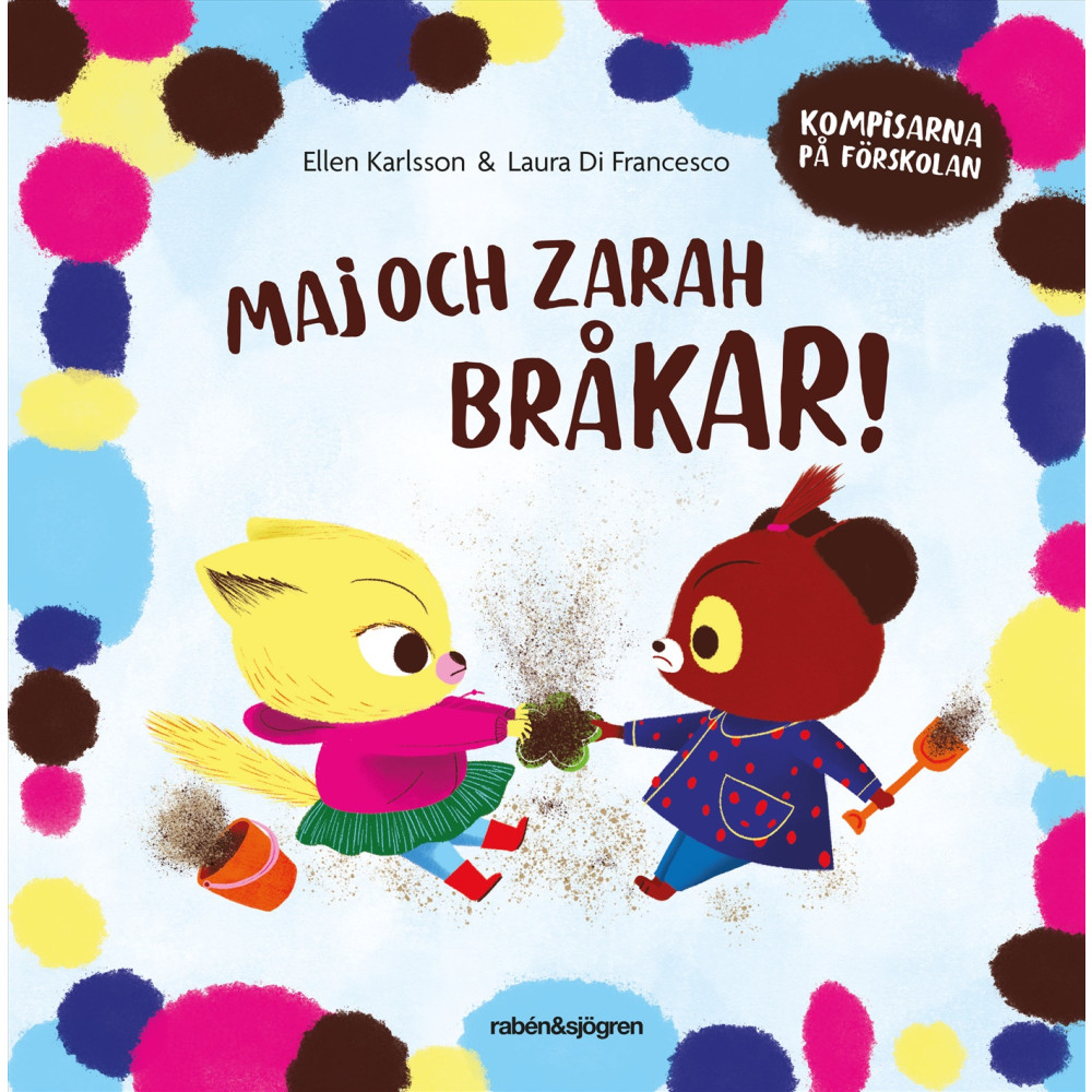 Produktbild för Maj och Zarah bråkar! (inbunden)