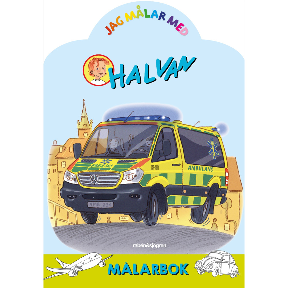 Produktbild för Jag målar med Halvan