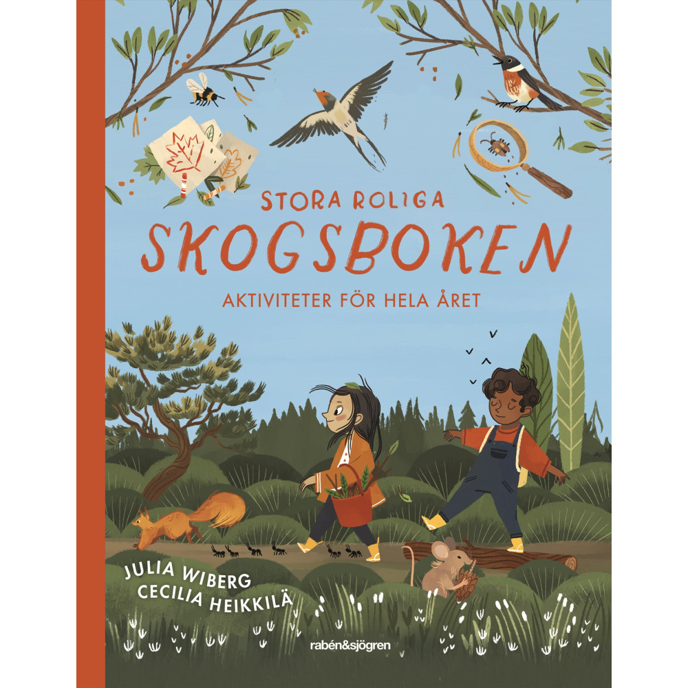 Produktbild för Stora roliga skogsboken : aktiviteter för hela året (inbunden)