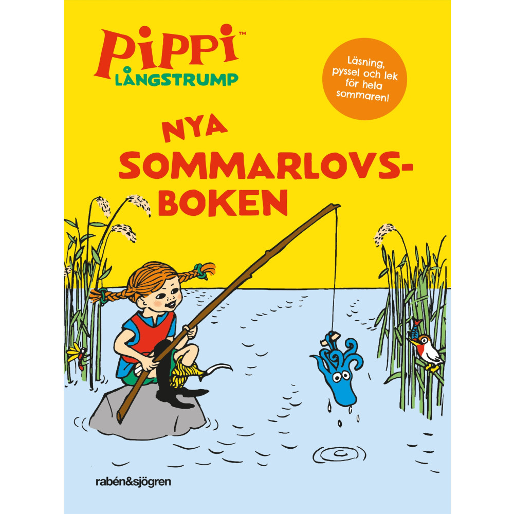 Produktbild för Pippi Långstrump. Nya sommarlovsboken (inbunden)